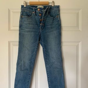 Madewell high rise jeans